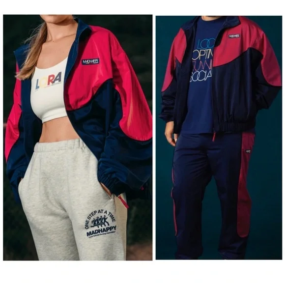 Madhappy NWT LORA Colorblock Windbreaker, M (Unisex) - Picture 1 of 12